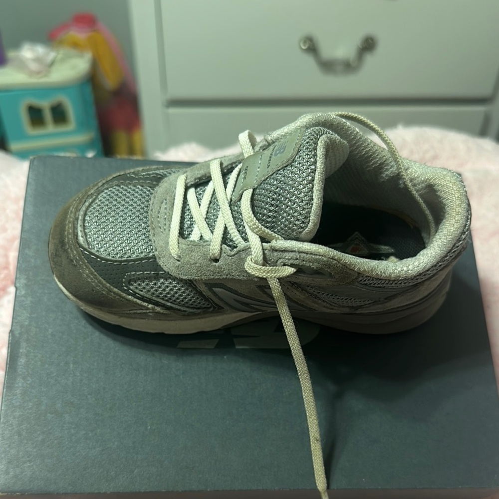 Kids Gray Sneakers